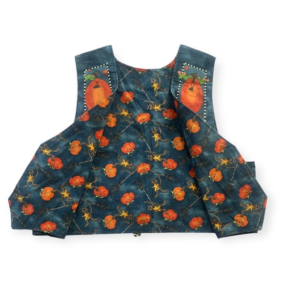 ❌SOLD❌ Handmade 90s Halloween Vest - Picture 3 of 4